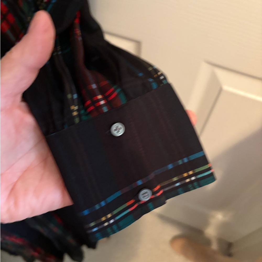 Women’s J. Crew size XXS Elegant Plaid Sheer Dress NWT $268 - Picture 6 of 12